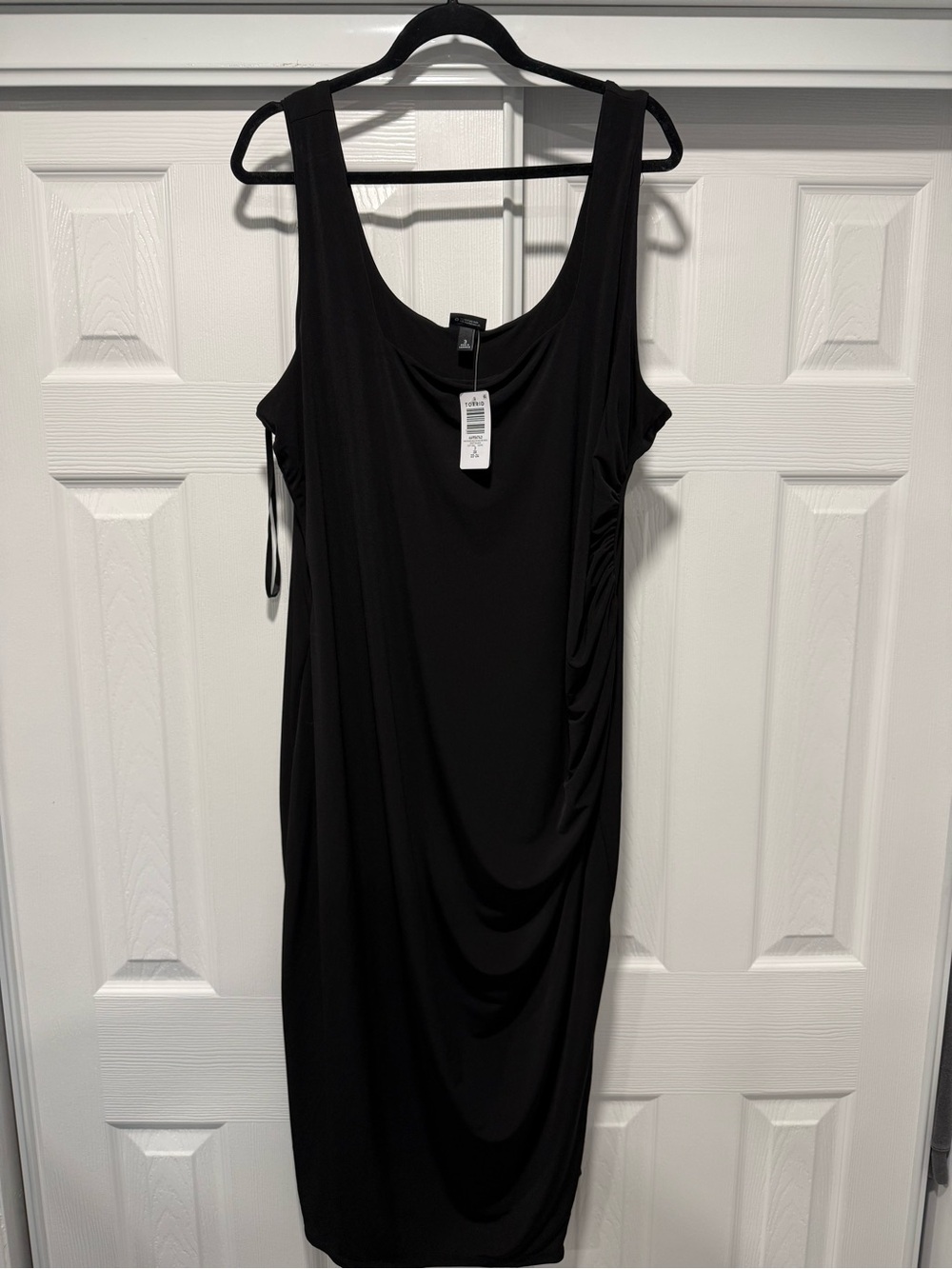 NWT TORRID Ruched Side Maxi Dress Size 3